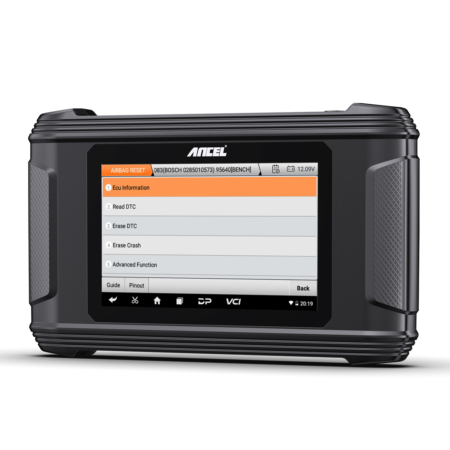 Ancel AR500 Car Scanner OBD2 SRS Crash data Clear Air-bag Module Repair ...