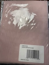 Decorative Classic Privacy Sheer Window Curtain Panel, Rod Pocket Top