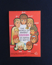 Vintage Barbie Booklet - THE WORLD OF BARBIE FASHIONS 4 - Red Cover - Excellent