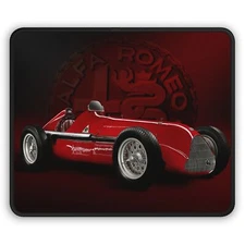 Alfa Romeo 158 Racecar “Alfetta” - Custom Design - Premium Mouse Pad 9x7