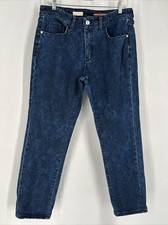 Anthropologie Pilcro and The Letterpress Slim Boyfriend Jean Sz 30 32x30 Dark