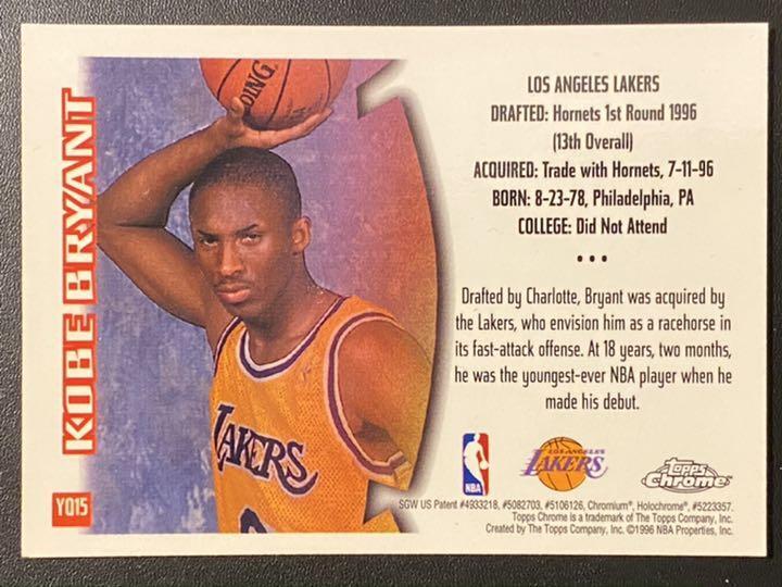 1996 Topps Chrome Youthquake Kobe Bryant | eBay 1996 Topps Chrome Youthquake Kobe Bryant | eBay