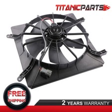 Conjunto de motor ventilador de refrigeración del radiador lateral de accionamiento para Honda CR-V CRV Element 2,4 L