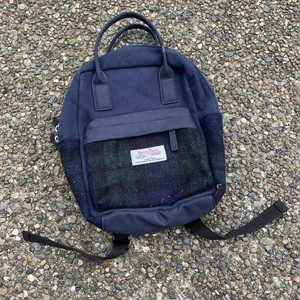 harris tweed mini backpack