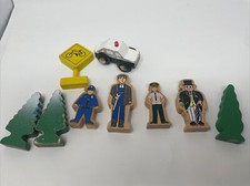 Vintage BRIO BRAND Thomas Wooden Train SET OF 4 FIGURES Sir Topham Etc