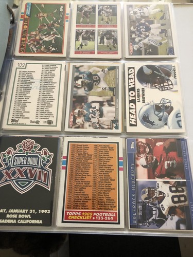 Lot of 700+ Football cards Last names W-Z and more in Binder and Sleeves - Picture 11 of 12