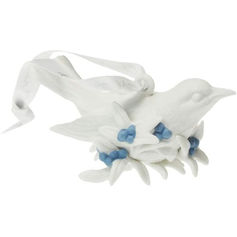 Wedgwood Ornament For Calling Bird & Panther Vase set Holiday CHRISTMAS