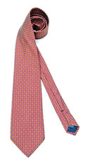 1718) BROOKS BROTHERS MEN'S TIE 100% SILK MADE IN USA