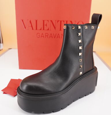 Valentino Uniqueform Platform Boots