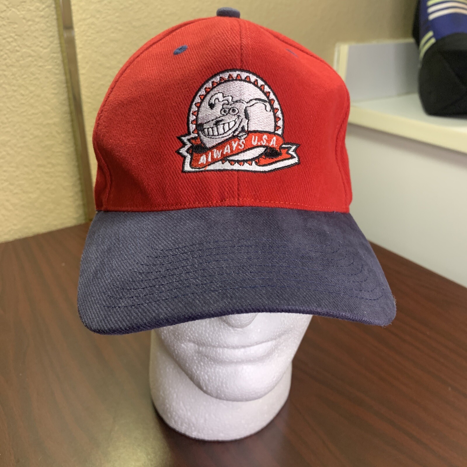 Vintage WearGuard adjustable baseball cap with hook & loop closure USA made