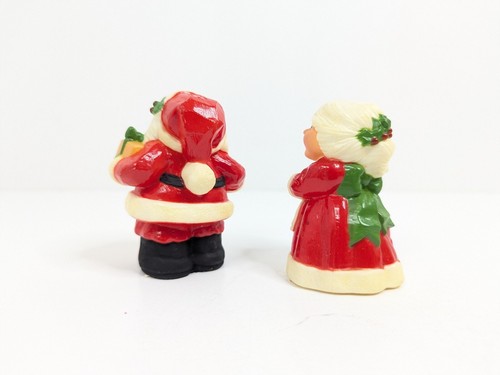 Hallmark Santa and Mrs Claus Salt and Pepper Shakers with Box Hong Kong - Picture 4 of 24
