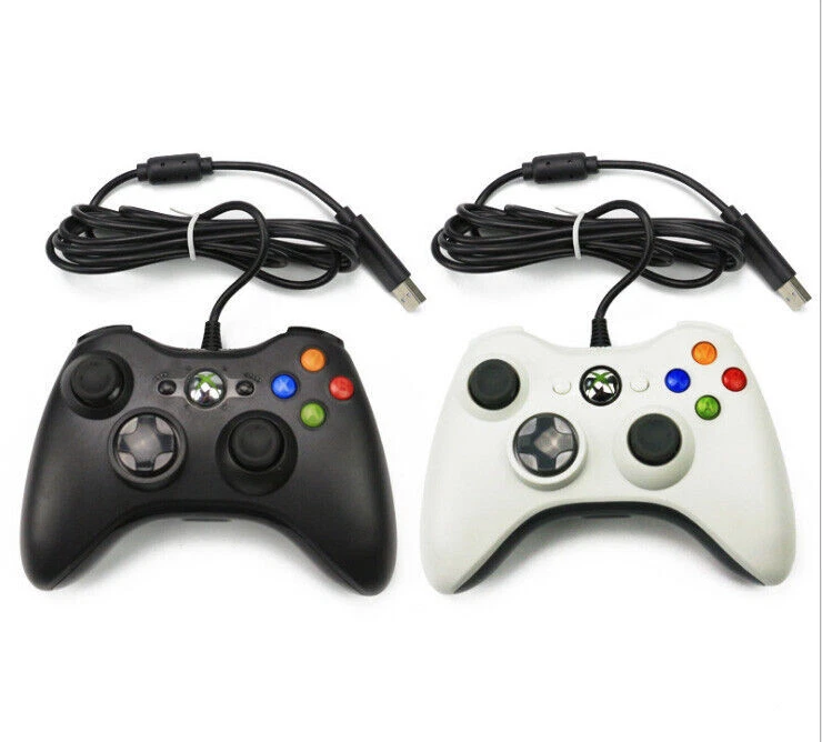 Microsoft Xbox 360 Wired USB2.0 Game Controller PC Windows 11/10/8/7/XP Gamepad! - Image 2 of 4