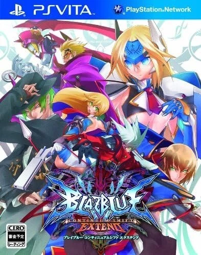 PS VITA Cartridge Blazblue Continuum Shift Extend Japanese  cartridge only Japan - Image 2 of 4