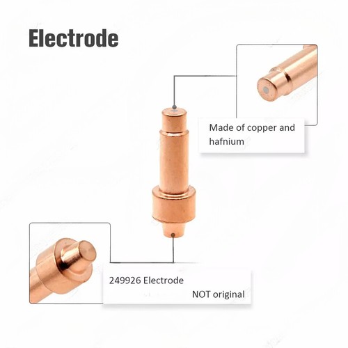 Recambio Antorcha Plasma Miller Pack De 5 Electrodos 40A Para Antorcha Miller Spectrum Xt30 Xt40 Y Sistemas 375 625 X 532751 - Foto 2