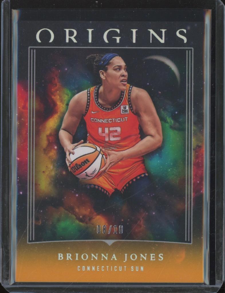 2024 Panini Origins WNBA BRIONNA JONES #10 Gold Parallel /10 Sun NK1