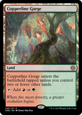 Copperline Gorge, Phyrexia: All Will Be One