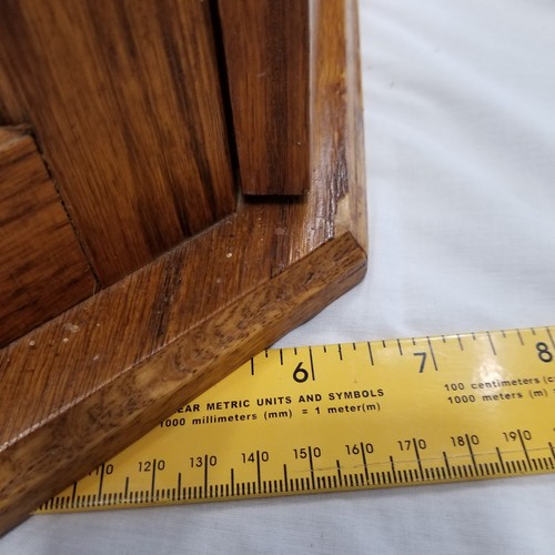 Vintage Powell Wall Hanging Curio Cabinet Display Or Table Top 26"Hx27"Wx6.5D - Picture 24 of 24