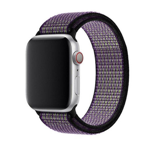 Sport Loop Armband für Apple Watch Ultra 8 7 6 SE 5 4 3 Nylon SportLoop Band DE - Bild 19 von 54