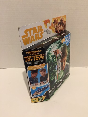 Star Wars Force Link 2.0 con Han Solo 3.75" Juego de Inicio Tecnología Portable Bluetooth - Imagen 4 de 4