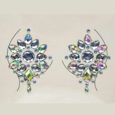 Jeweled Temporary Breast Pasties Sticker