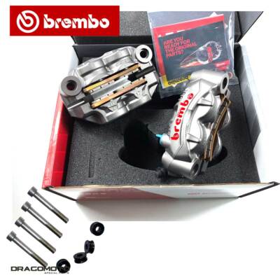 パーツ Brembo M4 108mm CBR1000R ZX-10R GSx1000R Brembo Suzuki GSX-R1000 03-04 108mm Radial CNC Front Caliper