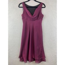 Vintage DONNA RICCO Drape Sleeveless Cocktail Party Dress Sz 4