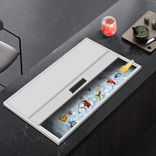 Drop in Ice Chest Cooler BBQ Island Kitchen Bar Outdoor Ice Bin Stainless Steel