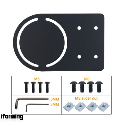 8mm SIM Racing Mount Shifter Mounting Plate for Fanatec ClubSport Shifter IFA