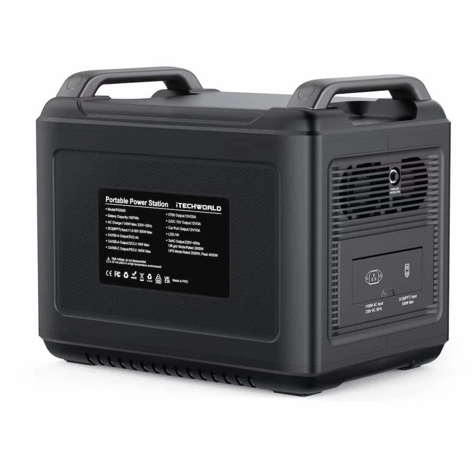PS2000 | Portable Lithium Power Station | 2000W 160Ah - image 4 of 4
