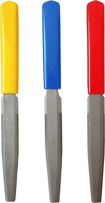 Acoustic Guitar Double Sided Nut File Fret Slot Filing Luthier Tools 3Pcs