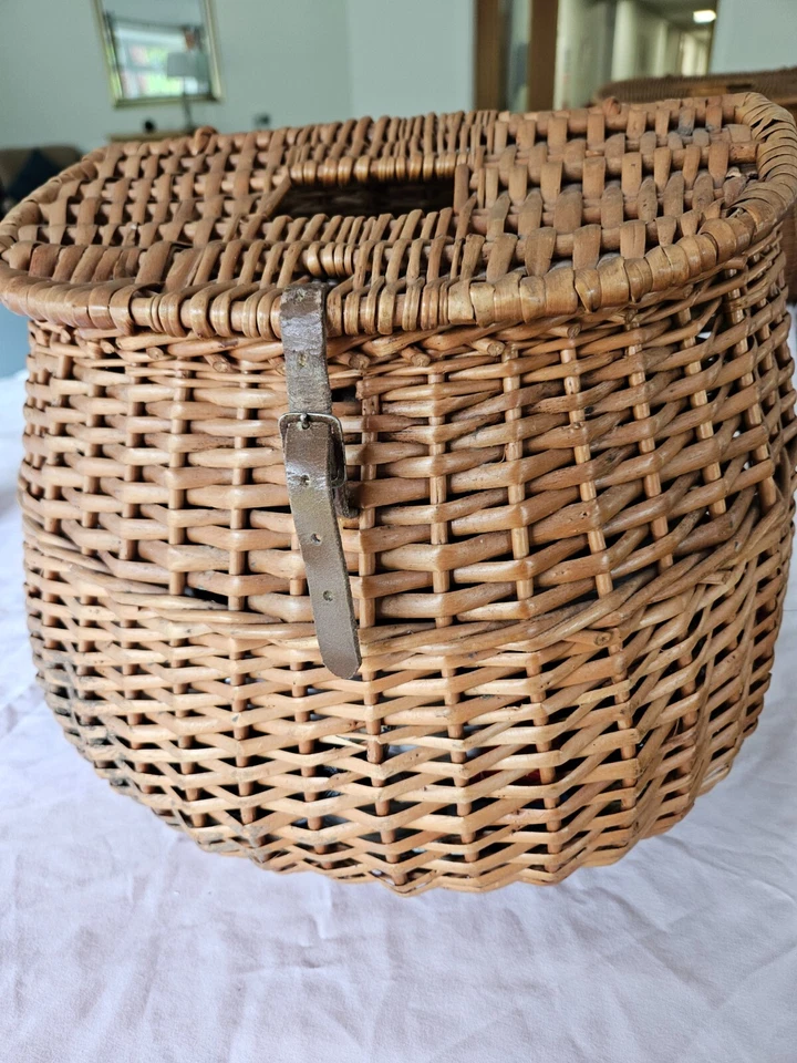 Cesta Creel Pesca con Mosca con Correa Ajustable Foto 3 de 4