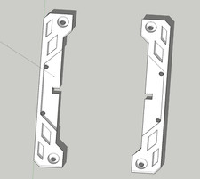  AM4 Coolermaster AIO Bracket, Strong PETG, Random Color Tested with ML240P 