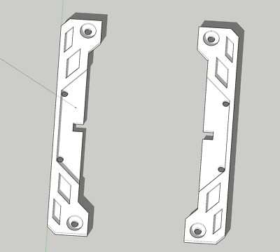 [AM4] Coolermaster AIO Bracket,  Strong PETG, Random Color [Tested with ML240P]