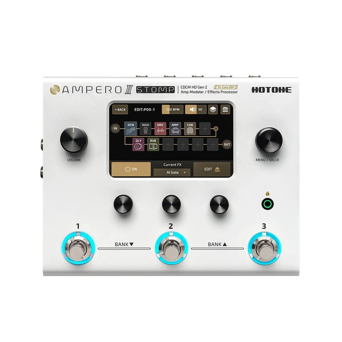 HOTONE Guitar Multi Effects Processor Multi Effects Pedal Touch