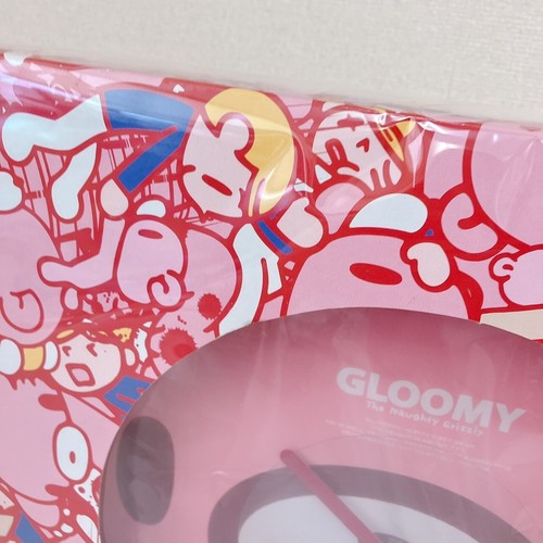 Taito Gloomy Bloody Bear Wall Clock Face Pink Chax GP CGP Kawaii Character Japan - Picture 7 of 24