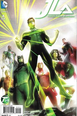 JLA Justice League of America # 4 Green Lantern Month Variant Cover NM DC