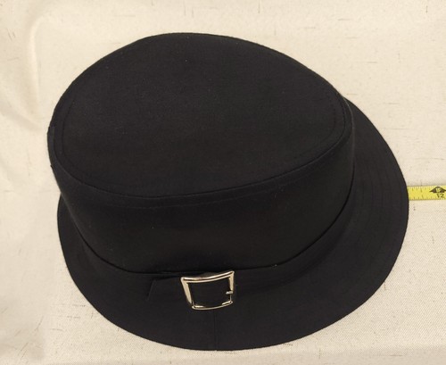 Joe Boxer Fedora Style Hat With Black Headband & Silver Buckle - Picture 2 of 16