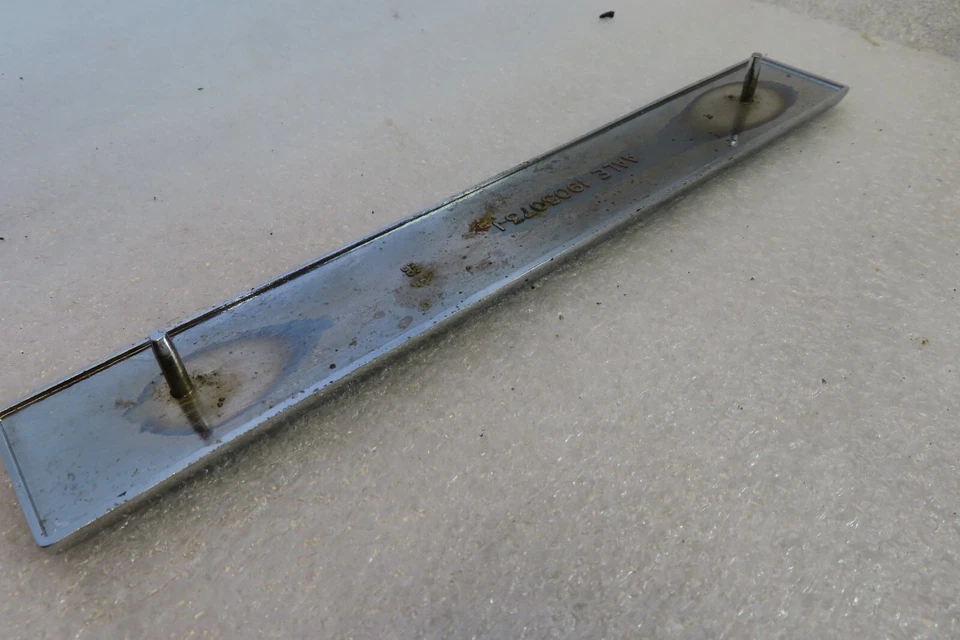 RARE NOS OEM 1959 Adventurer  Powered emblem badge Desoto Firesweep Fireflite - Image 4 of 4