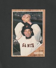 1962 Topps Juan Marichal #505 ~~ Giants HOF 2nd Yr Card