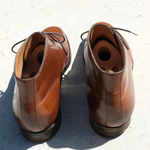 Edward Green Banbury Leather Shoes 9/9.5 E 202 Made in England Brown Chestnut - Picture 4 of 7
