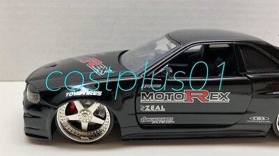 JADA DUB CITY 2002 NISSAN SKYLINE GT R R34 1:24 BLACK