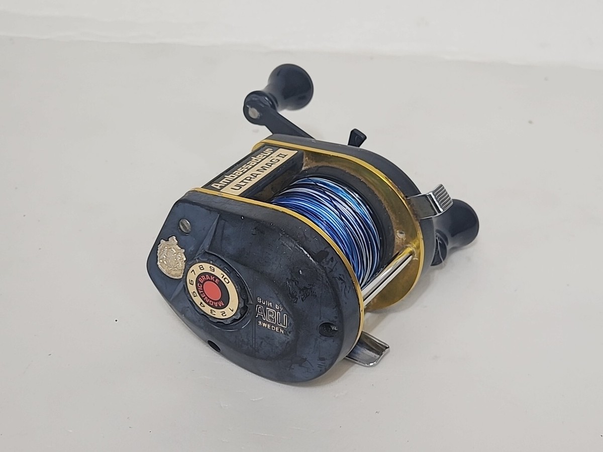 ABU Garcia Ambassador Ultra Mag II Baitcasting Reel Sweden | eBay