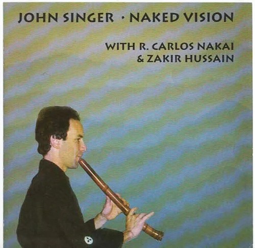 JOHN SINGER - NAKED VISION - CD DISC Only/NO CASE or INSERTS/Ships FREE