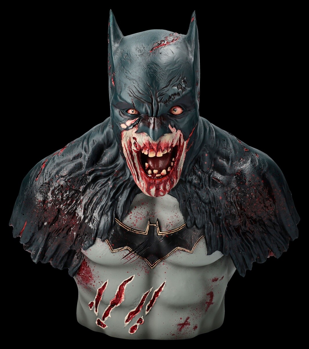 Batman Zombie Bust DCeased Comic Superhero Figurine Licensed Reproduction