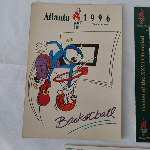3 Atlanta 1996 XXVI Olympiad Post Card - ATL Committee for the Olympics Games - Picture 2 of 5