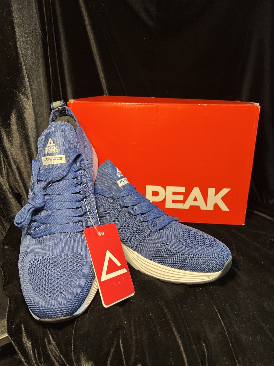 NIB Peak Sport Royal Blue Sneakers Running Jogging Shoes  display picture 2
