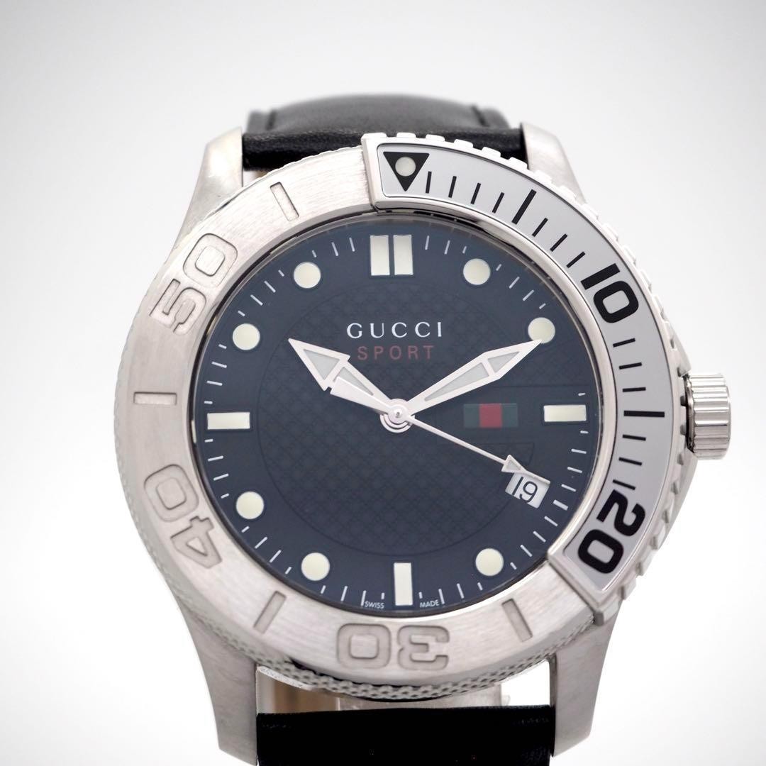 Good Condition GUCCI Watch 126 2 G Timeless Sports Men's GUCCI,18524 thumbnail 5