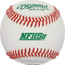 Diamond DOL-A NFHS/NOCSAE Official League Baseballs - 12 Pack