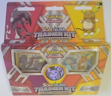 pokemon sun and moon trainer kit card list Sun & Moon - Lycanroc & Alolan Raichu main image 0