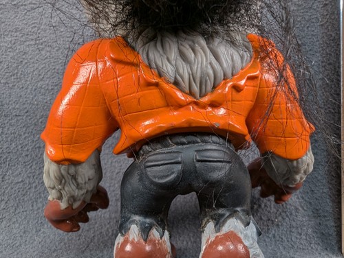 BATTLE TROLLS WOLFMAN Troll 1992 Hasbro Vintage Horror Toy Figure WEREWOLF RARE! - Picture 6 of 9